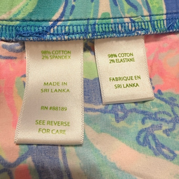 Lilly Pulitzer Ocean View Board Shorts Women’s Size L - Picture 8 of 9